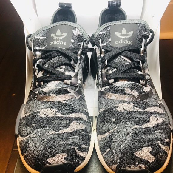 Rare Adidas NMDs Black Camo - Picture 1 of 1